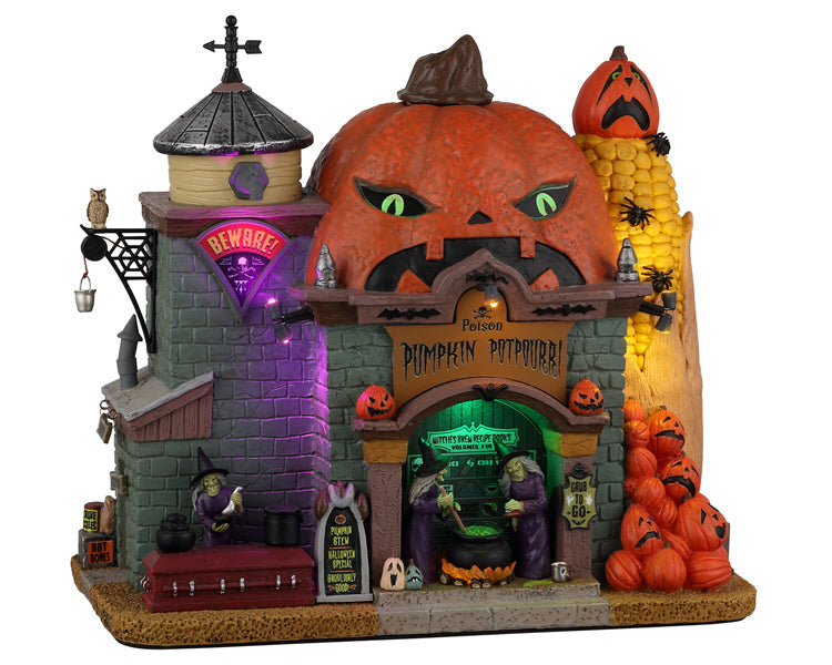 LEMAX Poison Pumpkin Potpourri, With 4.5V Adaptor #25843